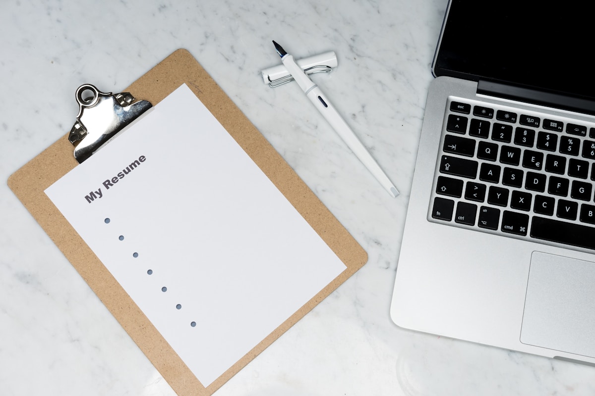 Sketch table with brand strategy notes in the atelier